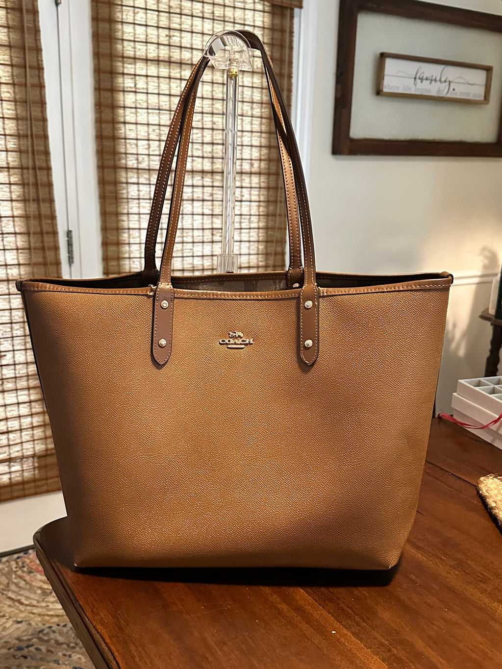 Coach City Tote Reversible Set